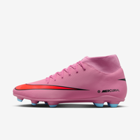 Tacos de fútbol para terrenos múltiples de corte high Nike Mercurial Superfly 10 Club Rosa