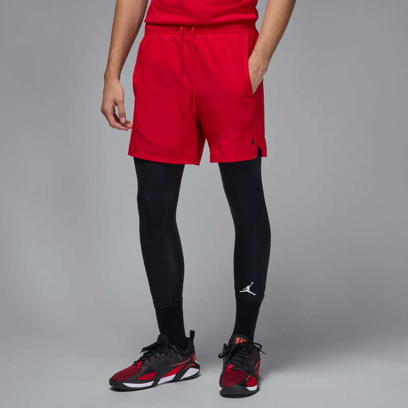 Shorts De Tejido Woven Jordan Dri-Fit Sport Para Hombre Rojo