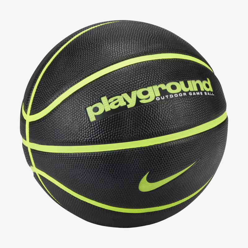 Pelota de básquetbol (desinflada) Nike Everyday Playground 8P Negro
