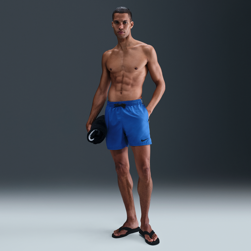 Shorts de playa o alberca de 13 cm para hombre Nike Swim Logo Tape Lap