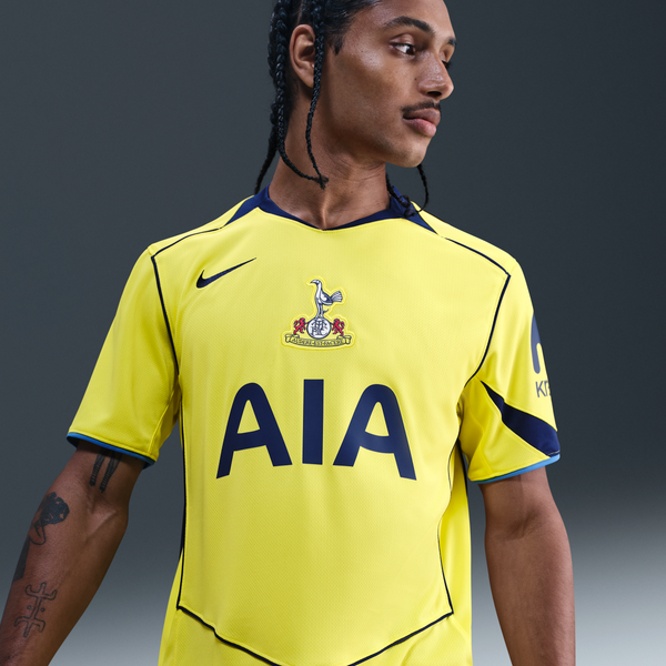 Jersey De Fútbol Nike Dri-Fit Total 90 Replica Del Tottenham Hotspur Alternativo 2025/26 Stadium Para Hombre Amarillo