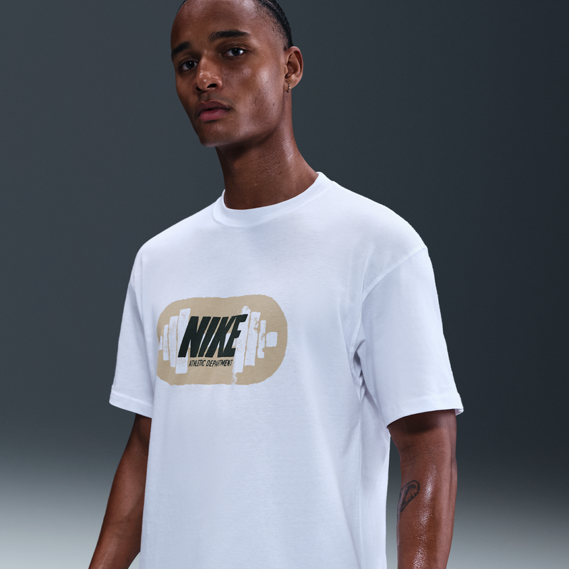 Playera De Entrenamiento De Tenis Max90 Para Hombre Nike Blanco