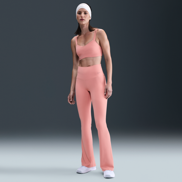 Leggings De Tiro Alto Acampanados Para Mujer Nike Zenvy Rosa