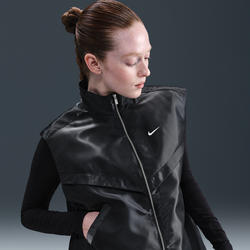 Chaleco brillante para mujer Nike Sportswear Windrunner