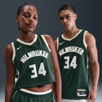 Jersey Nike Dri-FIT de la NBA Swingman para hombre Milwaukee Bucks Icon Edition Verde