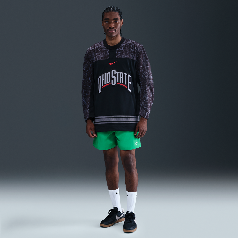 Shorts De Tejido Woven Flow Para Hombre Nike Club Verde