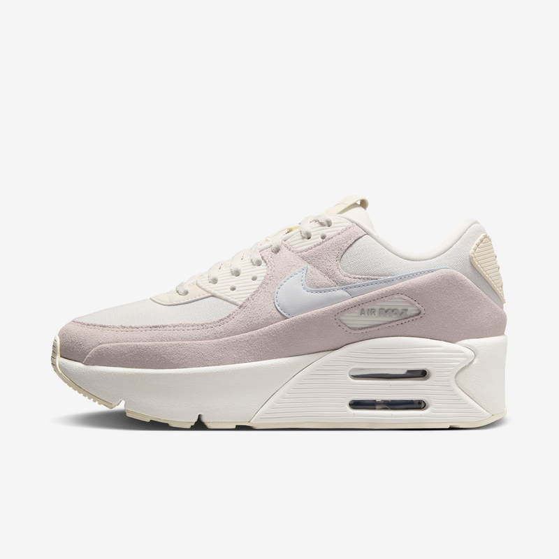 Tenis Para Mujer Nike Air Max 90 Lv8 Se Gris