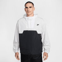 Chamarra tipo anorak Marina para hombre Nike Club Gris