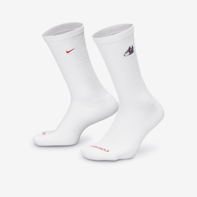 Calcetas Acolchadas (1 Par) Nike Everyday Blanco