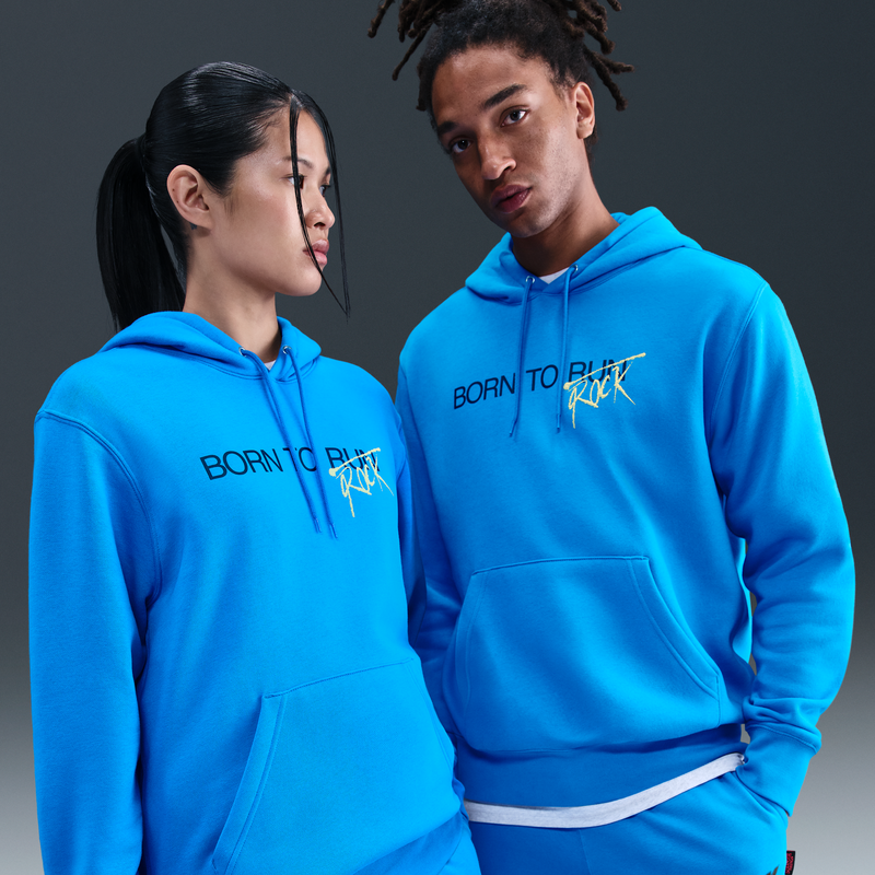 Sudadera con gorro sin cierre para hombre Nike x Stranger Things Azul