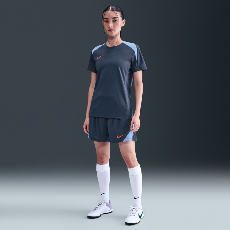 Shorts de fútbol Dri-FIT para mujer Nike Strike Azul