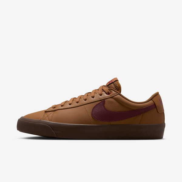 Tenis Para Hombre Nike Sb Blazer Low Pro Gt Marrón