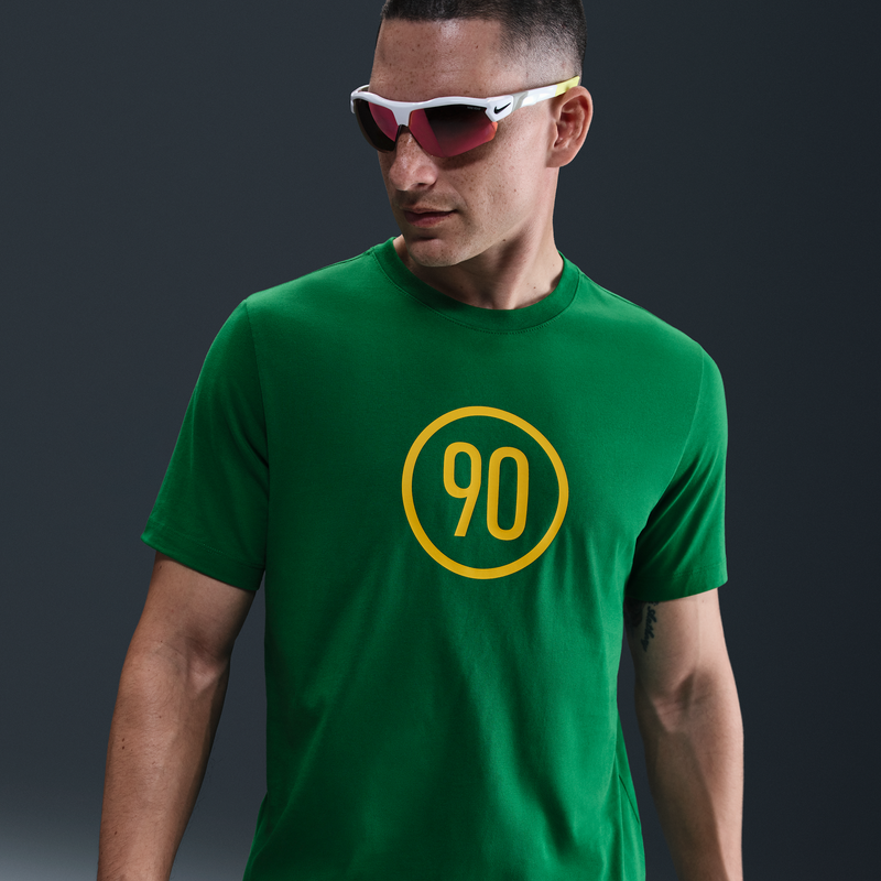 Playera de fútbol para hombre Nike Total 90 Verde