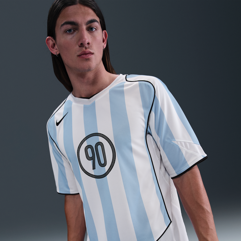 Jersey de fútbol Dri-FIT para hombre Nike Total 90 Azul