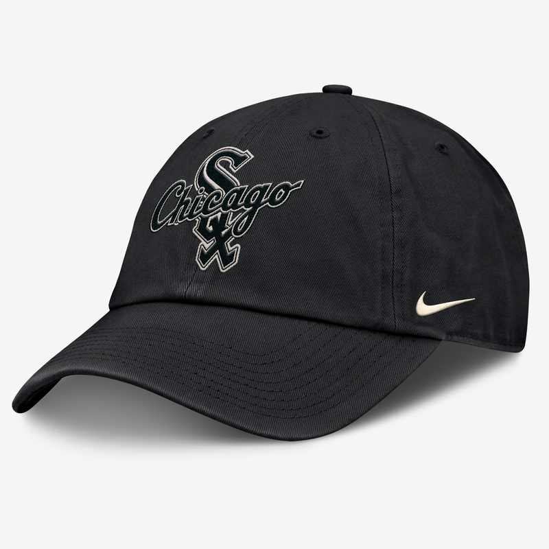 Gorra Nike De La Mlb Ajustable Para Hombre Chicago White Sox Statement Club Negro
