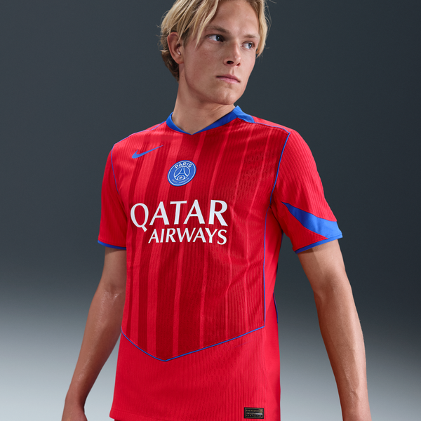 Jersey De Fútbol Nike Dri-Fit Adv Total 90 Authentic Del Paris Saint-Germain Alternativo 2025/26 Match Para Hombre Rojo