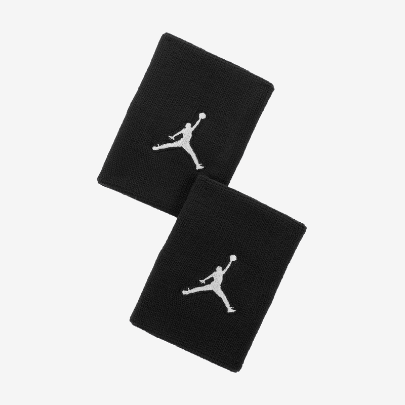 Muñequeras Jordan Jumpman Negro