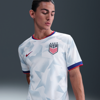 Jersey de fútbol Nike Dri-FIT Replica para hombre USWNT local 2025 Stadium (equipo femenino) Blanco