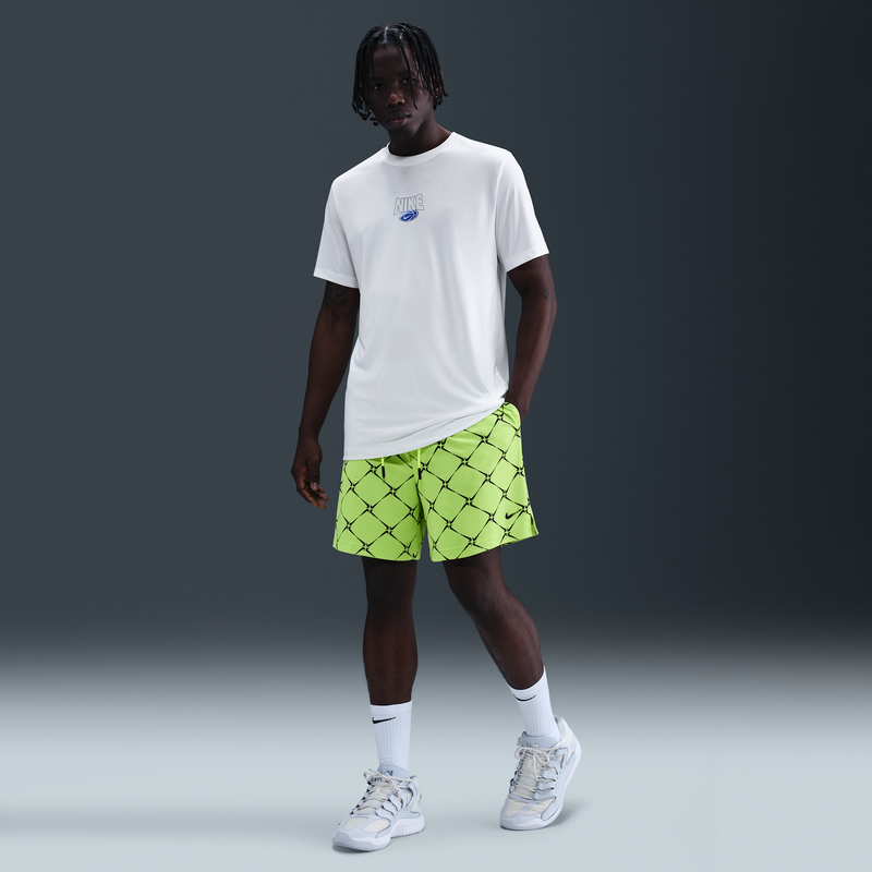 Shorts De Básquetbol Dri-Fit De 15 Cm Para Hombre Nike Amarillo