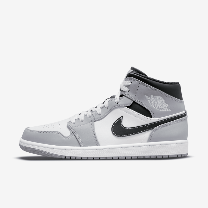 Tenis Air Jordan 1 Mid Gris