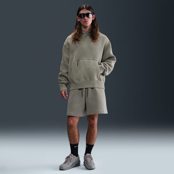 Shorts De Tejido Fleece Para Hombre Nike Tech Verde