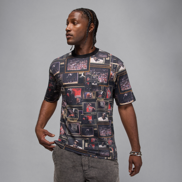 Jordan Brooklyn Playera Con Estampado Para Hombre Negro