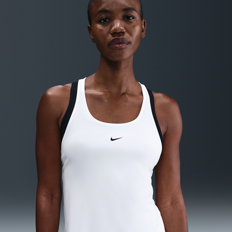 Camiseta de tirantes Dri-FIT para mujer Nike Pro Blanco
