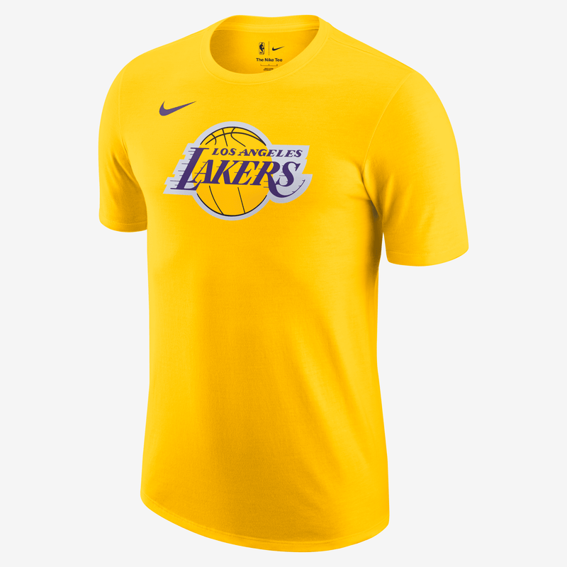 Playera Nike De La Nba Para Hombre Los Angeles Lakers Essential Amarillo