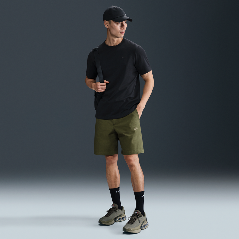 Shorts chinos para hombre Nike Club Verde