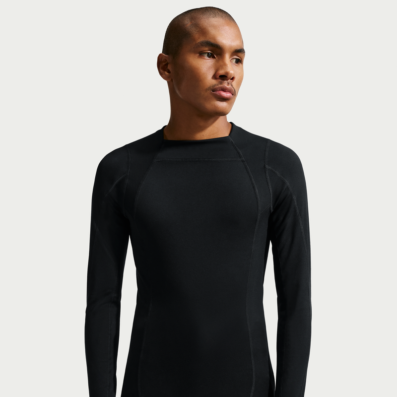 Playera de manga larga para hombre Nike x Jacquemus Negro