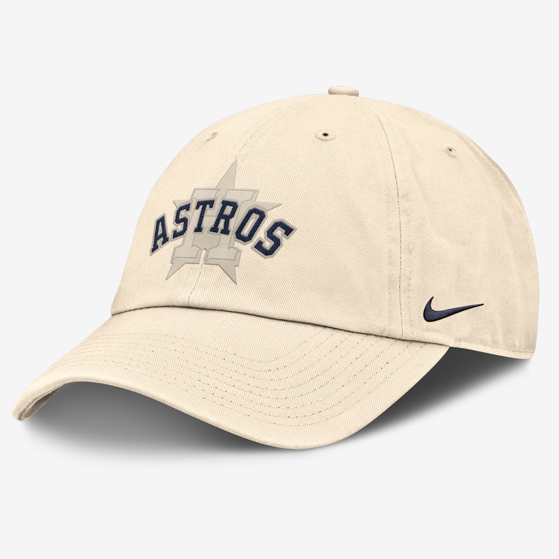 Gorra De Algodón Orgánico Sin Estructura Para Hombre Nike Statement Club Houston Astros Marrón