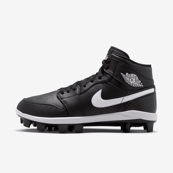 Tacos De Béisbol Para Hombre Jordan 1 Retro Mcs Negro