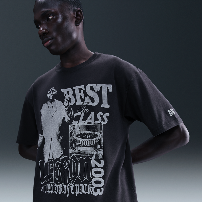 Playera De Básquetbol Para Hombre De Lebron "Best In Class" Negro
