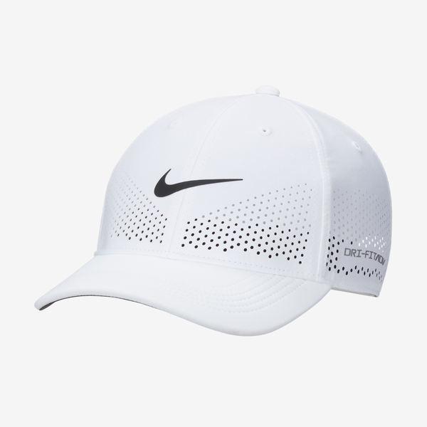 Gorra Swoosh Con Estructura Nike Dri-Fit Adv Club Blanco