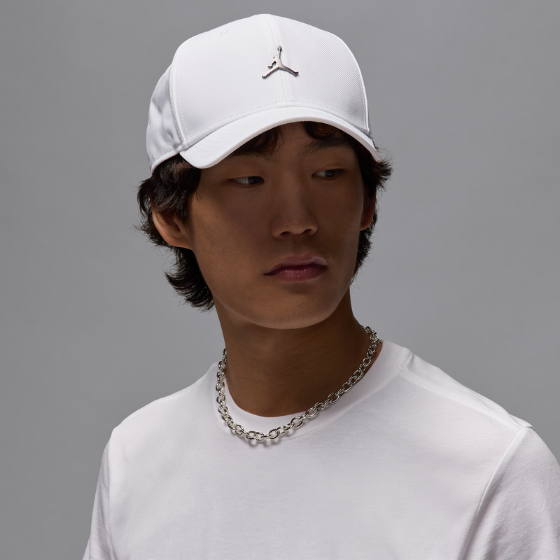 Gorra con estructura con Jumpman metálico Jordan Rise Blanco