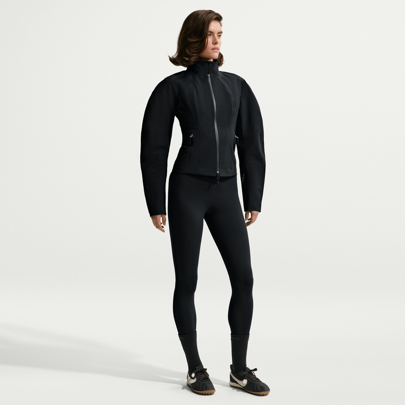 Leggings con estribos para mujer Nike x Jacquemus Negro