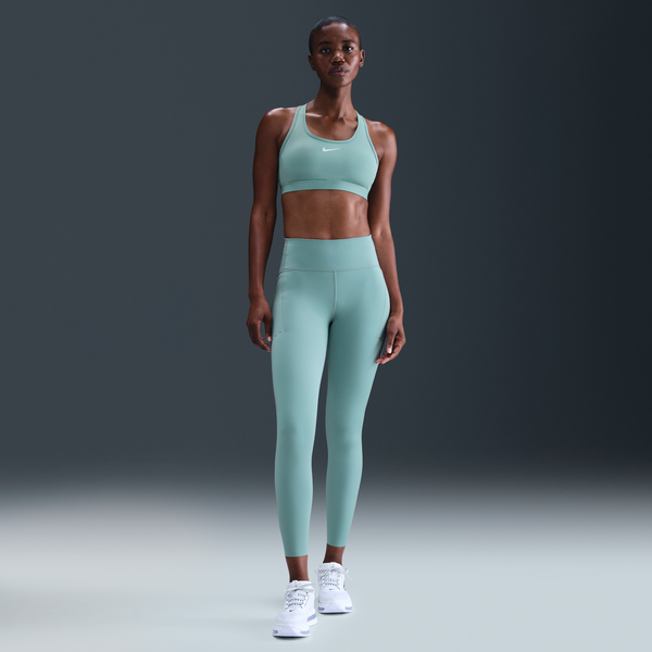 Leggings De Correr De Tiro Alto De 7/8 Con Bolsillos Para Mujer Nike Swift Verde