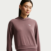 Sudadera ligera con gorro para mujer Nike Sportswear Chill Knit Morado