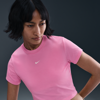 Playera cropped para mujer Nike Sportswear Chill Knit Rosa