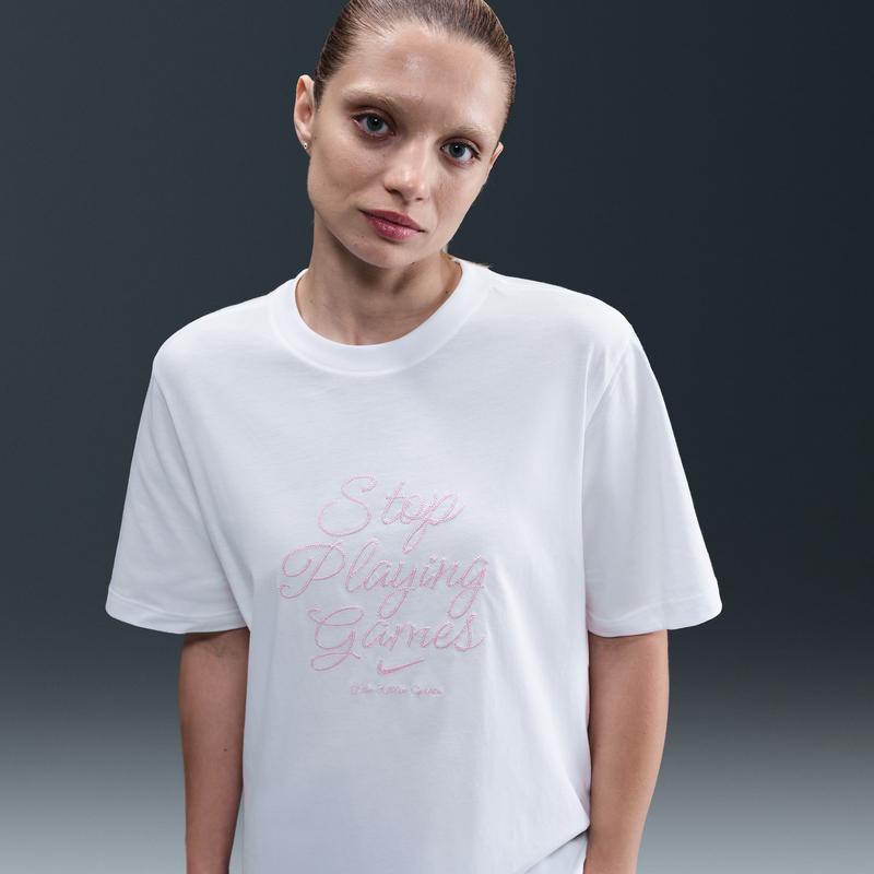 Playera para mujer Nike Sportswear Blanco