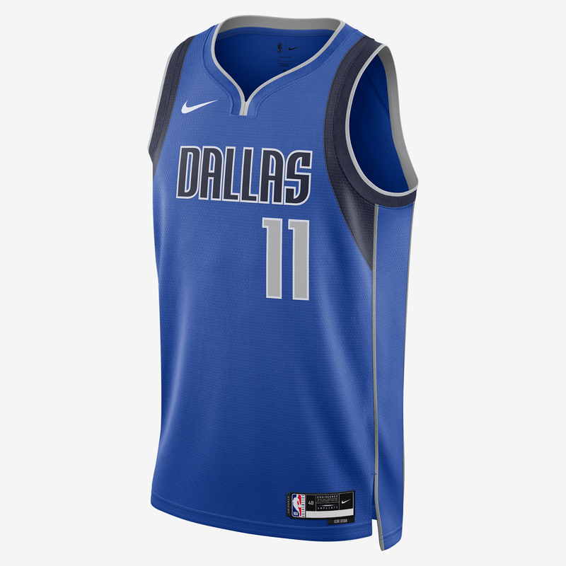 Jersey Nike Dri-FIT de la NBA Swingman para hombre Dallas Mavericks Icon Edition Azul