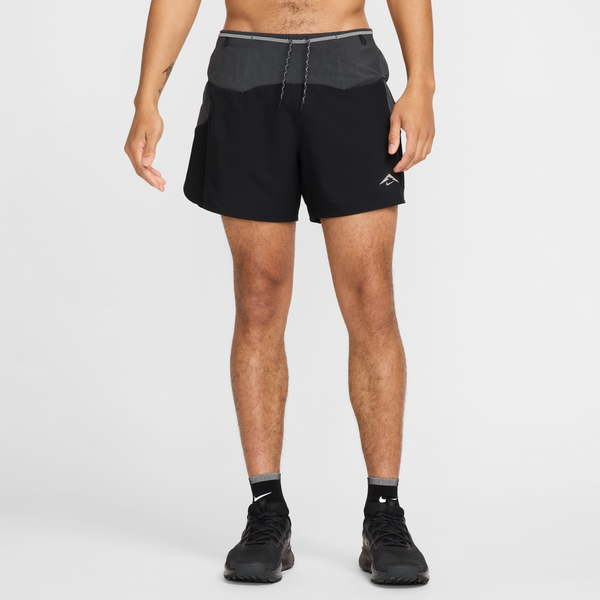 Shorts De Correr Dri-Fit Adv De 13 Cm Con Forro De Ropa Interior Para Hombre Nike Trail Second Sunrise Negro