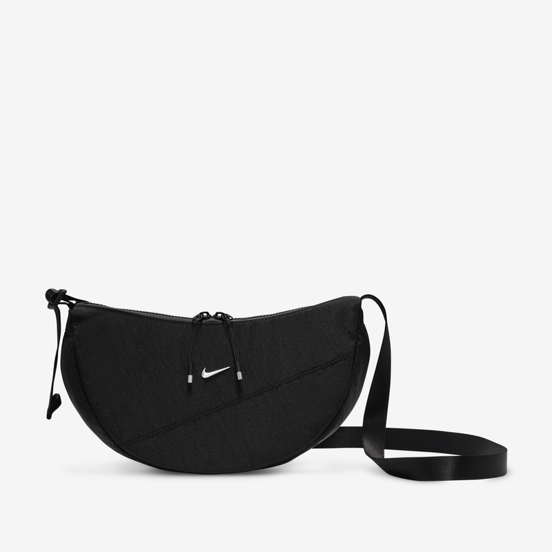 Bolsa Bandolera Crescent (4 L) Nike Aura Negro
