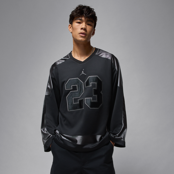 Jersey Universitario De Hockey Para Hombre Jordan Brooklyn Negro