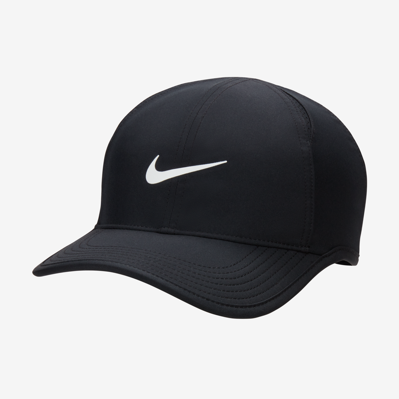 Gorra sin estructura Nike Dri-FIT Club Featherlight Negro