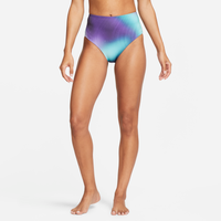 Prenda para la parte inferior de natación de cintura alta reversible para mujer Nike Aurora Borealis Morado