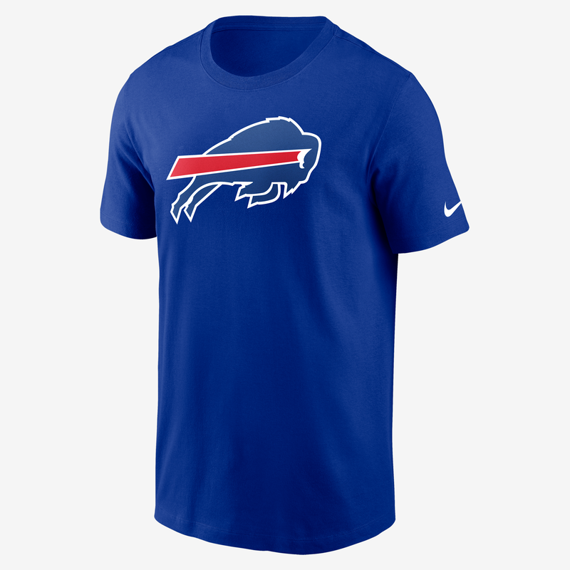 Playera para hombre Nike Logo Essential (NFL Buffalo Bills) Azul