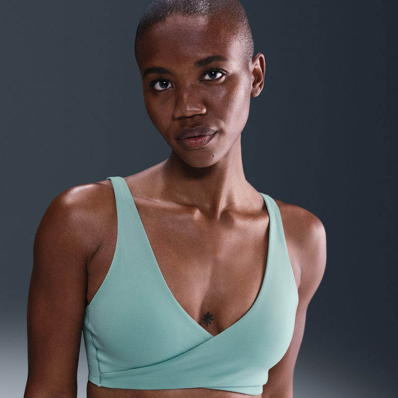 Bra Deportivo De Baja Sujeción Con Almohadillas Para Mujer Nike One Verde