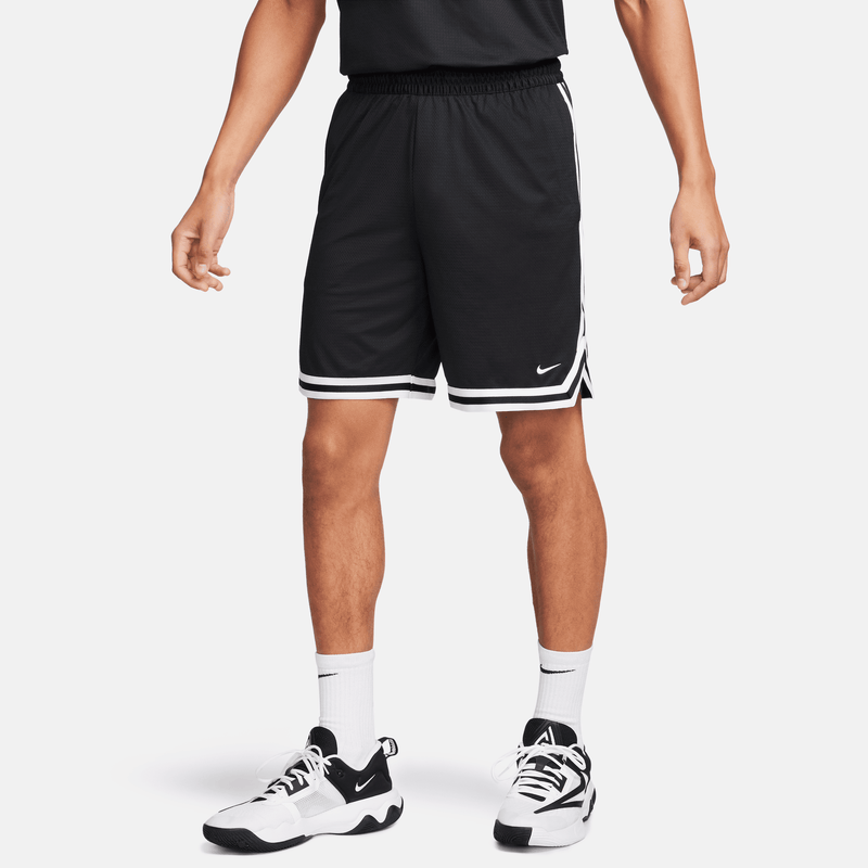 Shorts de básquetbol de 20 cm Dri-FIT para hombre Nike DNA Negro
