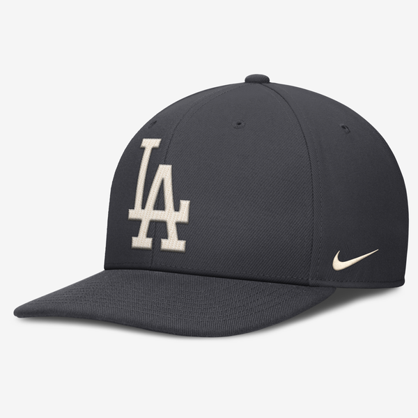 Gorra Estructurada De Visera Cuadrada Para Hombre Nike Statement Dri-Fit Pro De Los Angeles Dodgers Gris